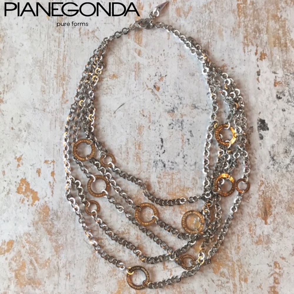 Pianegonda Multi-Strand Annulus Necklace